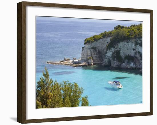 View from Hillside over Secluded Voutoumi Bay-Ruth Tomlinson-Framed Photographic Print