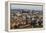 View from Holyrood Park over City Rooftops to Edinburgh Castle, City of Edinburgh, Scotland-Ruth Tomlinson-Framed Premier Image Canvas