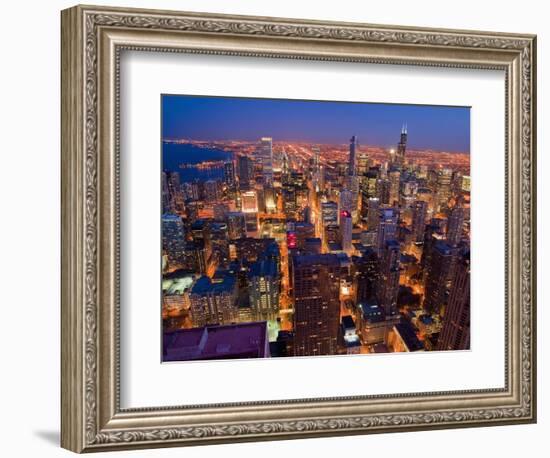 View from John Hancock Center-Bob Krist-Framed Photographic Print