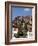 View from Kornmarkt to Castle, Heidelberg, Baden-Wurttemberg, Germany, Europe-Hans Peter Merten-Framed Photographic Print