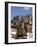 View from Kornmarkt to Castle, Heidelberg, Baden-Wurttemberg, Germany, Europe-Hans Peter Merten-Framed Photographic Print