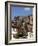 View from Kornmarkt to Castle, Heidelberg, Baden-Wurttemberg, Germany, Europe-Hans Peter Merten-Framed Photographic Print