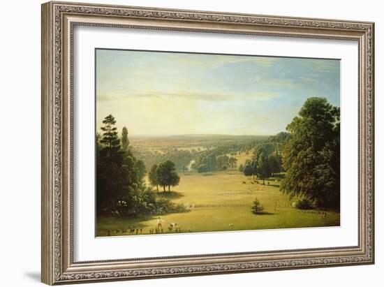 View from Lord Northwick's Villa at Harrow on the Hill-John Glover-Framed Giclee Print