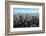 View from Maintower to Financial District, Frankfurt am Main, Hesse, Germany, Europe-Hans-Peter Merten-Framed Photographic Print