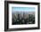 View from Maintower to Financial District, Frankfurt am Main, Hesse, Germany, Europe-Hans-Peter Merten-Framed Photographic Print