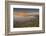 View from Mam Tor of fog in Hope Valley at sunrise, Castleton, Peak District National Park, Derbysh-Frank Fell-Framed Photographic Print