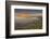 View from Mam Tor of fog in Hope Valley at sunrise, Castleton, Peak District National Park, Derbysh-Frank Fell-Framed Photographic Print