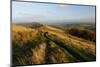 View from Mam Tor, Peak District, Derbyshire, England, United Kingdom, Europe-Ben Pipe-Mounted Photographic Print