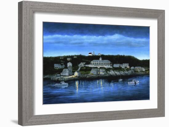 View From Manana-John Morrow-Framed Giclee Print