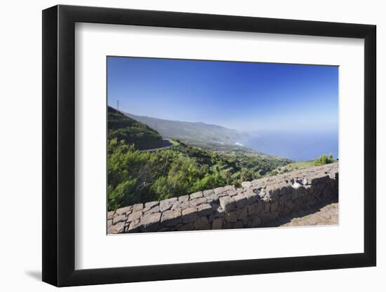 View from Mirador De La Tosca over the North Coast, Barlovento, Canary Islands-Markus Lange-Framed Photographic Print