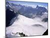 View from Mont Blanc Towards Grandes Jorasses, French Alps, France-Upperhall Ltd-Mounted Photographic Print