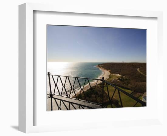 View from Montauk Point Lighthouse, Montauk, Long Island, New York State, USA-Robert Harding-Framed Photographic Print