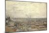 View from Montmartre, 1886-Vincent van Gogh-Mounted Giclee Print