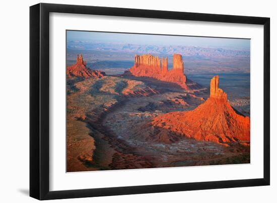 View from Monument Valley, Utah, 1995 (Photo)-Ira Block-Framed Giclee Print