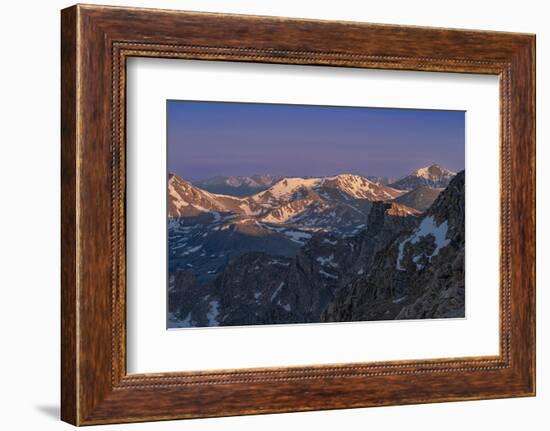 View from Mount Evans looking west, Colorado-Maresa Pryor-Luzier-Framed Photographic Print