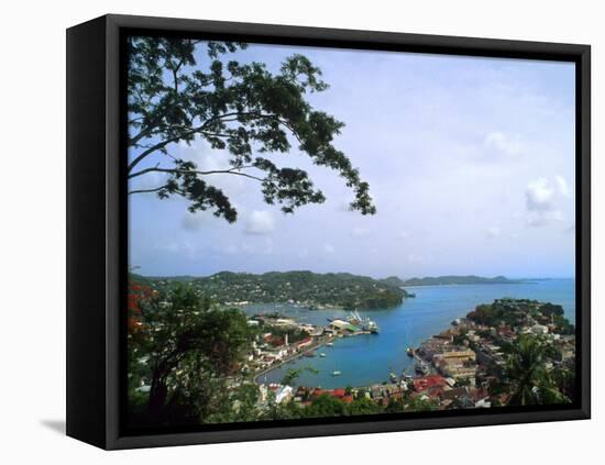 View from Mountain of St. Georges, Grenada, Caribbean-Bill Bachmann-Framed Premier Image Canvas