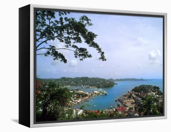 View from Mountain of St. Georges, Grenada, Caribbean-Bill Bachmann-Framed Premier Image Canvas