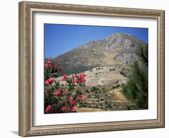 View from Mycenae, Peloponnese, Greece-Oliviero Olivieri-Framed Photographic Print