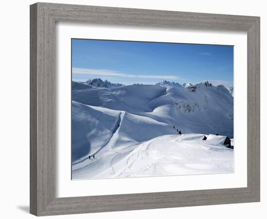 View from Nebelhorn to Allgau Alps Near Oberstdorf, Bavaria, Germany, Europe-Hans Peter Merten-Framed Photographic Print