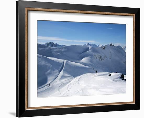 View from Nebelhorn to Allgau Alps Near Oberstdorf, Bavaria, Germany, Europe-Hans Peter Merten-Framed Photographic Print