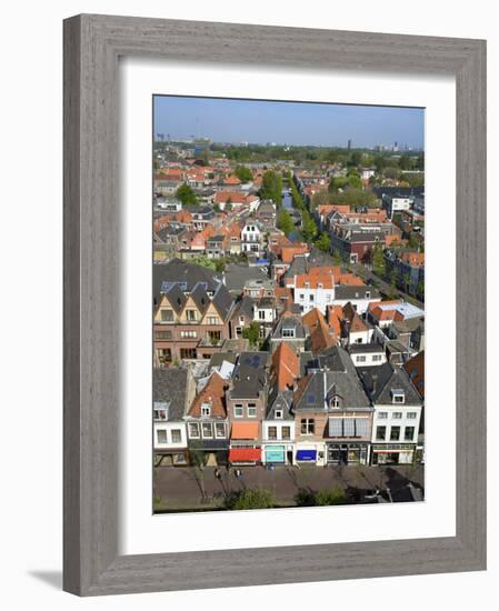 View from Nieuwe Kerk, Delft, Netherlands-Ivan Vdovin-Framed Photographic Print
