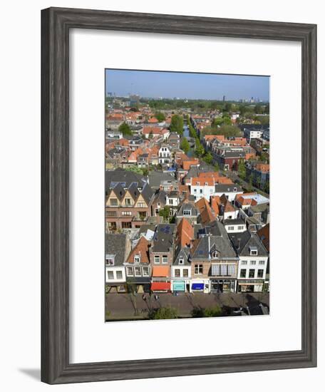 View from Nieuwe Kerk, Delft, Netherlands-Ivan Vdovin-Framed Photographic Print