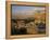 View from Nizwa Fort to Western Hajar Mountains, Nizwa, Oman, Middle East-Ken Gillham-Framed Premier Image Canvas