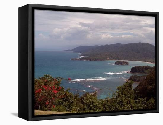 View from Noel Coward's Home, Firefly, Port Maria, Jamaica, West Indies, Caribbean, Central America-Ethel Davies-Framed Premier Image Canvas