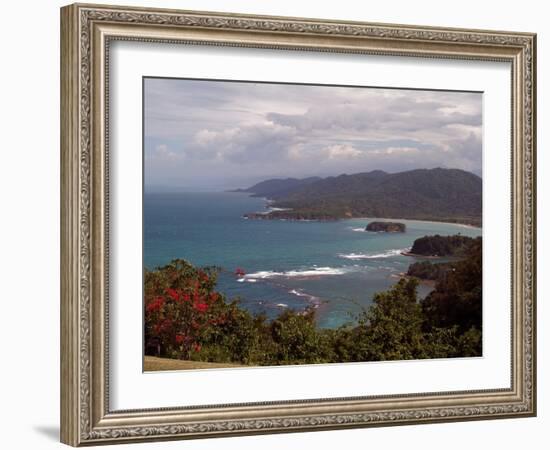 View from Noel Coward's Home, Firefly, Port Maria, Jamaica, West Indies, Caribbean, Central America-Ethel Davies-Framed Photographic Print