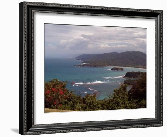 View from Noel Coward's Home, Firefly, Port Maria, Jamaica, West Indies, Caribbean, Central America-Ethel Davies-Framed Photographic Print