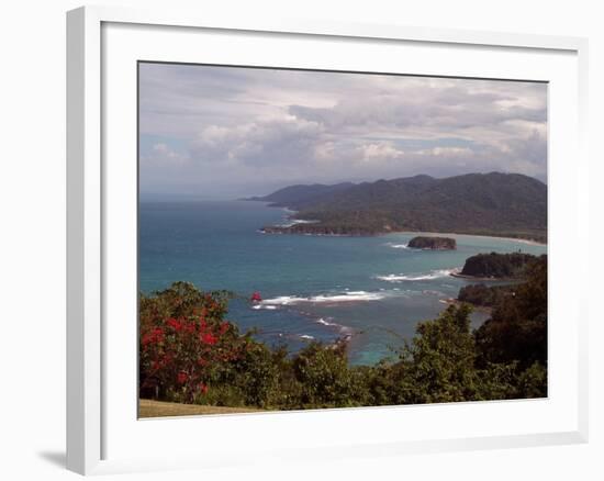 View from Noel Coward's Home, Firefly, Port Maria, Jamaica, West Indies, Caribbean, Central America-Ethel Davies-Framed Photographic Print