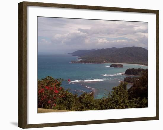 View from Noel Coward's Home, Firefly, Port Maria, Jamaica, West Indies, Caribbean, Central America-Ethel Davies-Framed Photographic Print