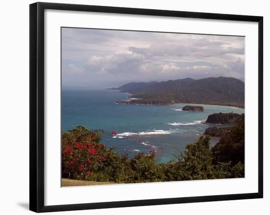 View from Noel Coward's Home, Firefly, Port Maria, Jamaica, West Indies, Caribbean, Central America-Ethel Davies-Framed Photographic Print