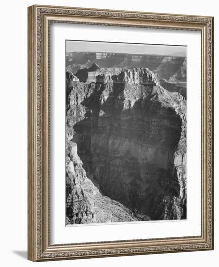 View From "North Rim 1941 Grand Canyon National Park" Arizona.  1941-Ansel Adams-Framed Art Print