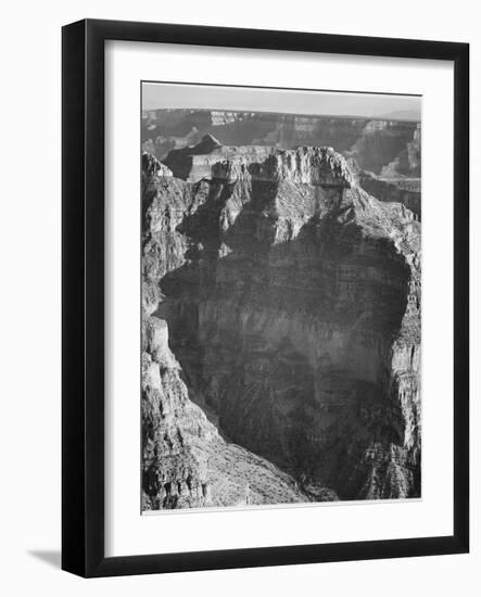 View From "North Rim 1941 Grand Canyon National Park" Arizona.  1941-Ansel Adams-Framed Art Print