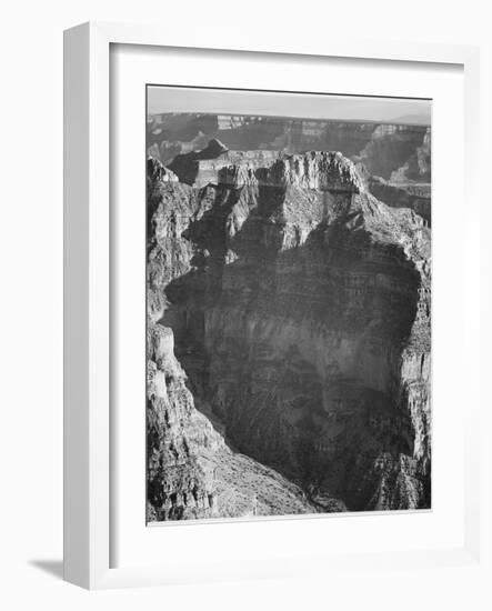 View From "North Rim 1941 Grand Canyon National Park" Arizona.  1941-Ansel Adams-Framed Art Print