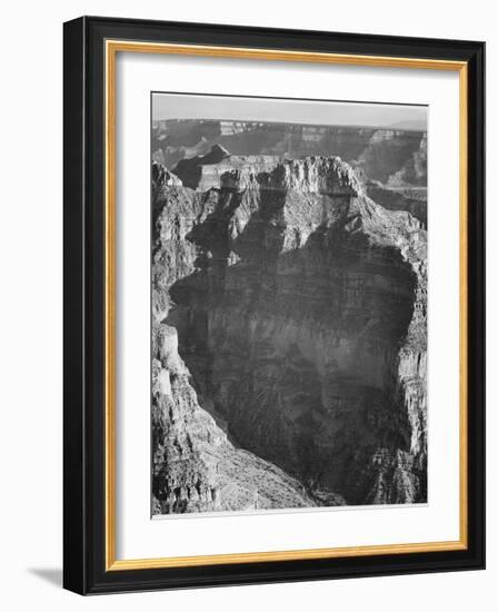 View From "North Rim 1941 Grand Canyon National Park" Arizona.  1941-Ansel Adams-Framed Art Print