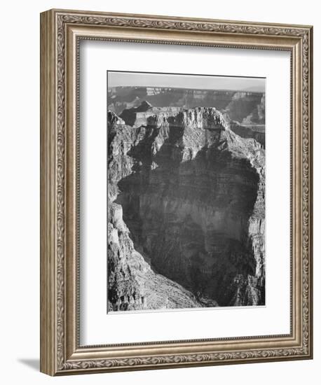 View From "North Rim 1941 Grand Canyon National Park" Arizona.  1941-Ansel Adams-Framed Art Print