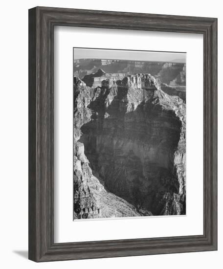 View From "North Rim 1941 Grand Canyon National Park" Arizona.  1941-Ansel Adams-Framed Art Print