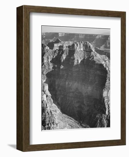 View From "North Rim 1941 Grand Canyon National Park" Arizona.  1941-Ansel Adams-Framed Art Print