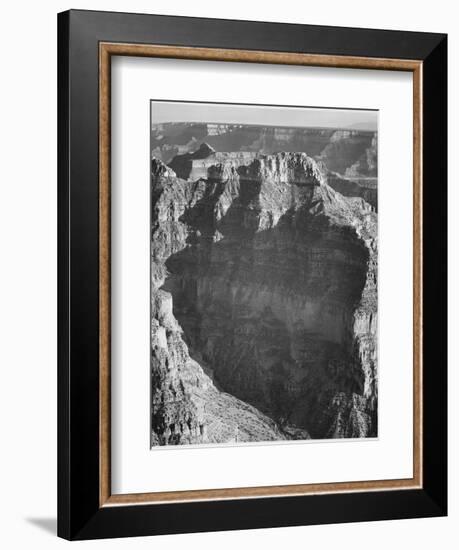 View From "North Rim 1941 Grand Canyon National Park" Arizona.  1941-Ansel Adams-Framed Art Print