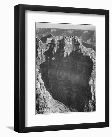 View From "North Rim 1941 Grand Canyon National Park" Arizona.  1941-Ansel Adams-Framed Art Print