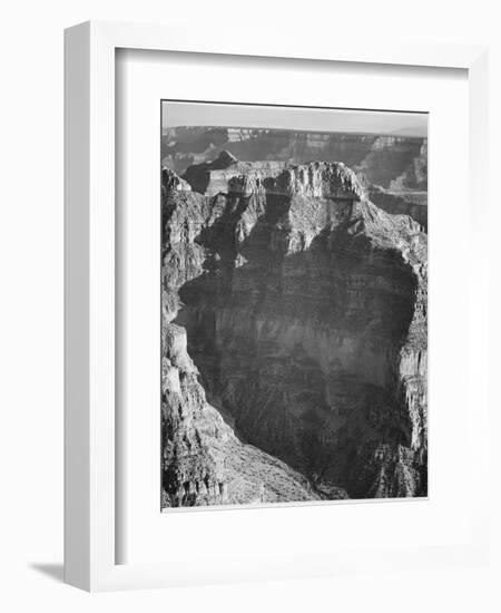 View From "North Rim 1941 Grand Canyon National Park" Arizona.  1941-Ansel Adams-Framed Art Print