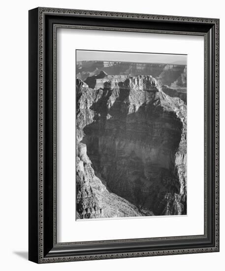 View From "North Rim 1941 Grand Canyon National Park" Arizona.  1941-Ansel Adams-Framed Art Print