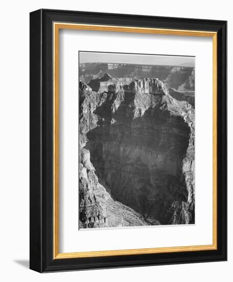 View From "North Rim 1941 Grand Canyon National Park" Arizona.  1941-Ansel Adams-Framed Art Print