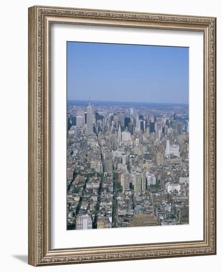 View from Observatory on the 110th Floor of the World Trade Center, New York City, USA-Christopher Rennie-Framed Photographic Print