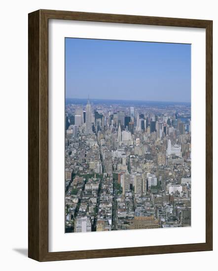 View from Observatory on the 110th Floor of the World Trade Center, New York City, USA-Christopher Rennie-Framed Photographic Print