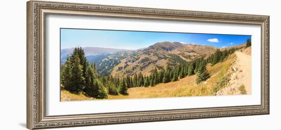 View from Old Fall River Road Near the Alpine Visitor Center, Rocky Mountain National Park-null-Framed Photographic Print