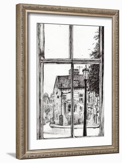 View from Old Hall Hotel, Buxton, 2009-Vincent Alexander Booth-Framed Giclee Print