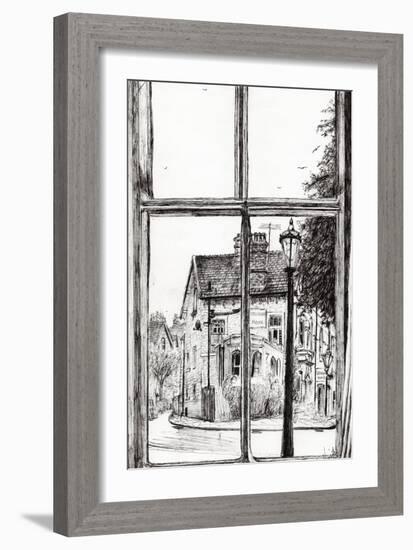 View from Old Hall Hotel, Buxton, 2009-Vincent Alexander Booth-Framed Giclee Print